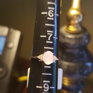 Sz 8 charmed aroma 925 rose gold ring